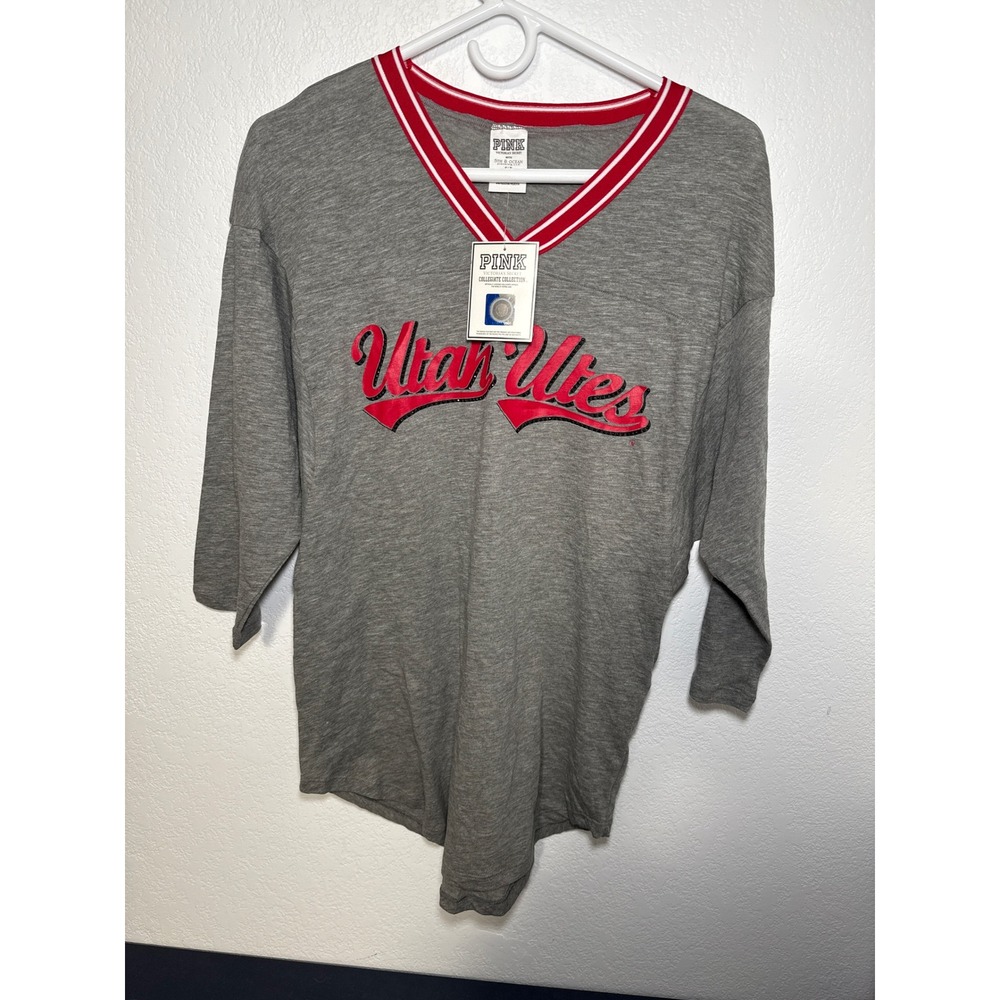 Victoria's Secret PINK Utah Utes Collegiate Top Size S‎